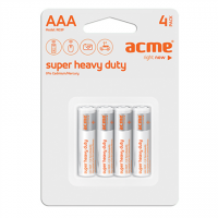 ACME R03 Super Heavy Duty Batteries AAA/4pcs Acme