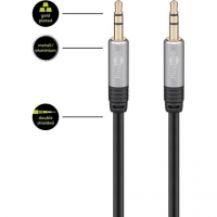 Goobay Plus 79122 stereo MP3 jack audio adapter cable
